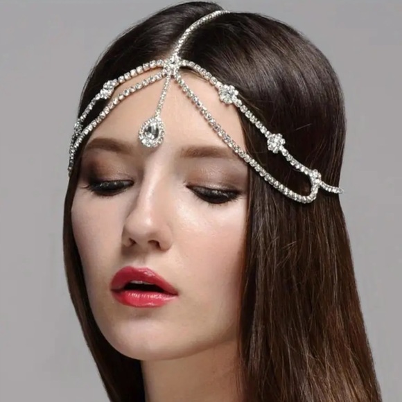 Accessories - Silver Crystal Headpiece